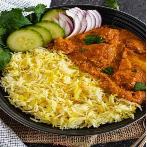 Butter Chicken with Rice
