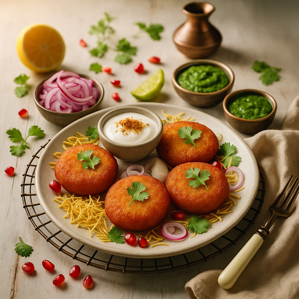 Aloo Tikki Hand Made (2 pieces)