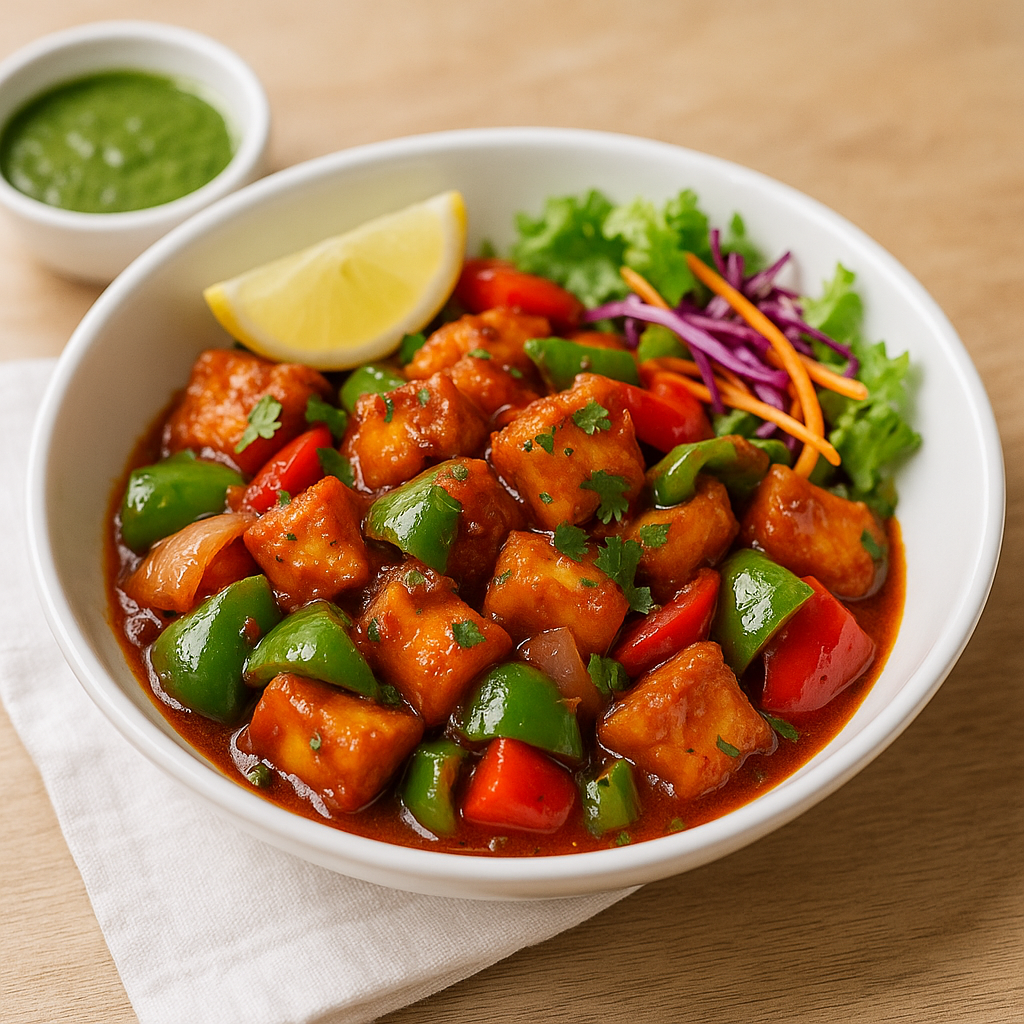Chilli Paneer (8 oz)