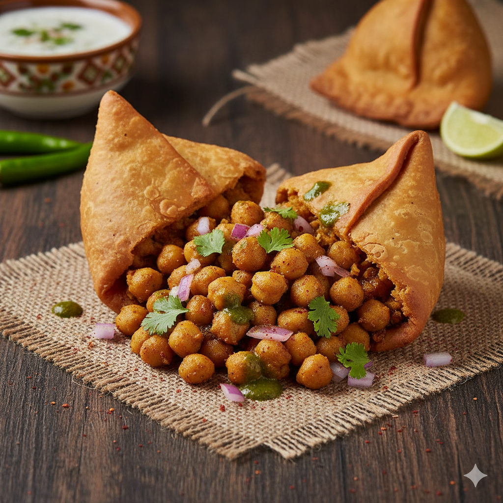Chana Samosa (2 pcs)