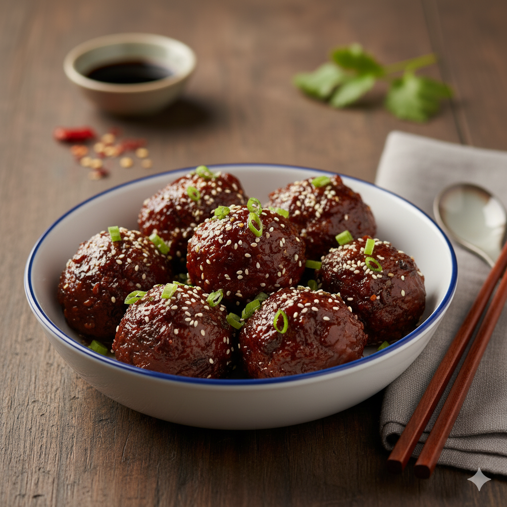 Veg Manchurian (Dry) (8 oz)