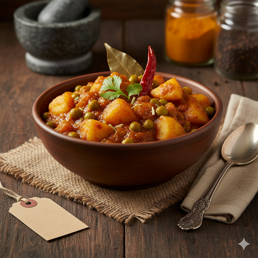 Aloo Matar (8 oz)