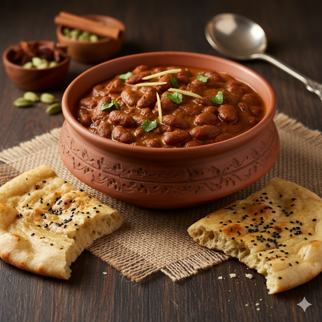 Rajma Curry (16 oz) + 2 Naan