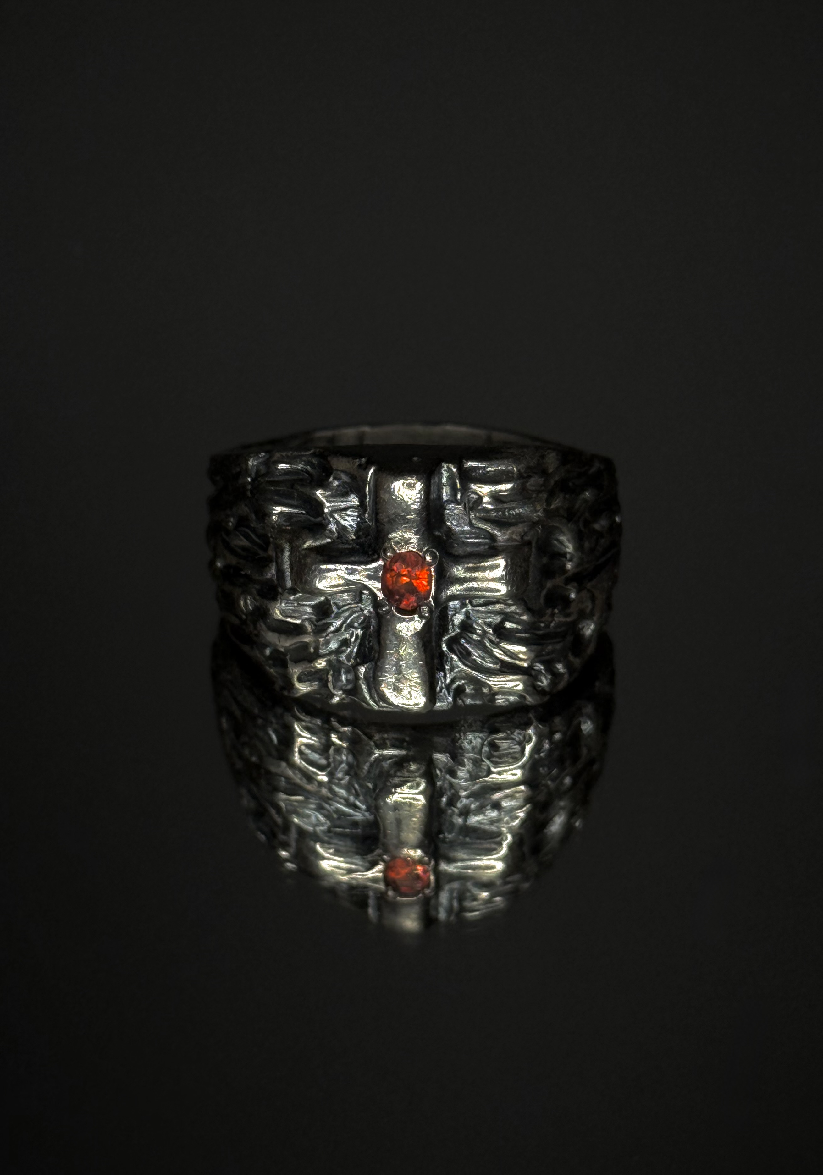 Croce + Fire Sapphire