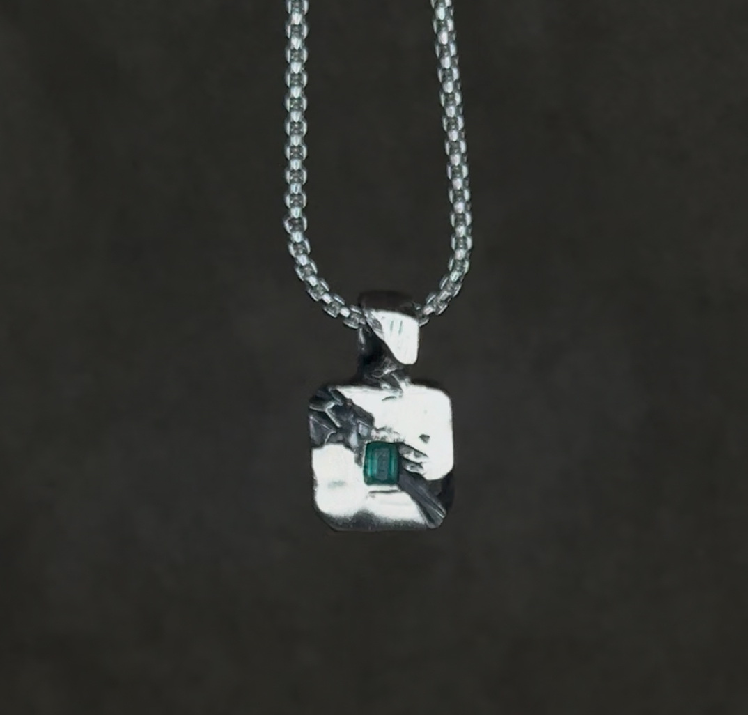 Raw emerald