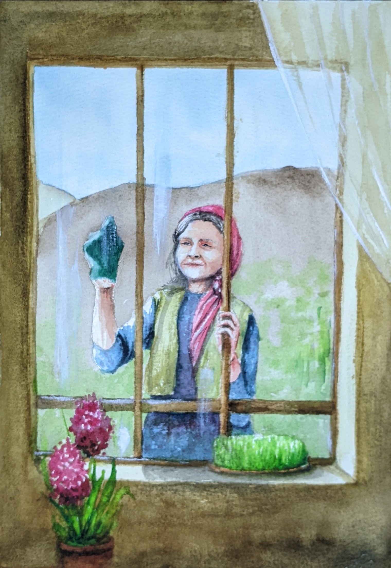 Hand-painted Watercolor Artwork