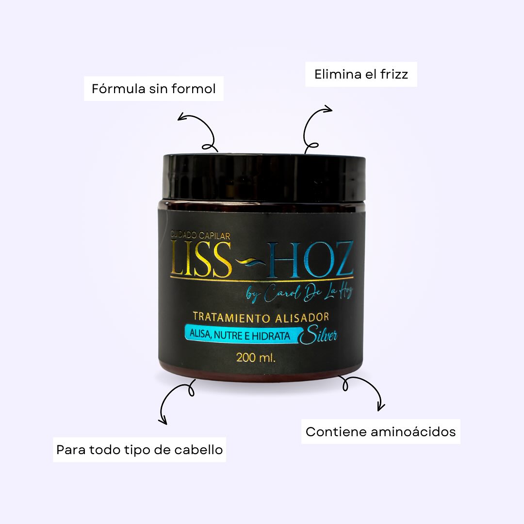 Servicio completo de tratamiento y productos de mantenimiento LISS-HOZ para su cabellos