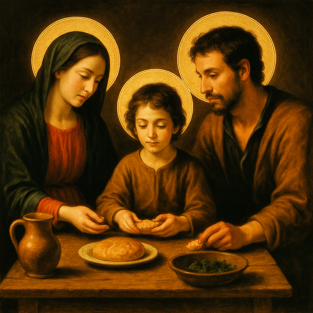 Holy Family at Table