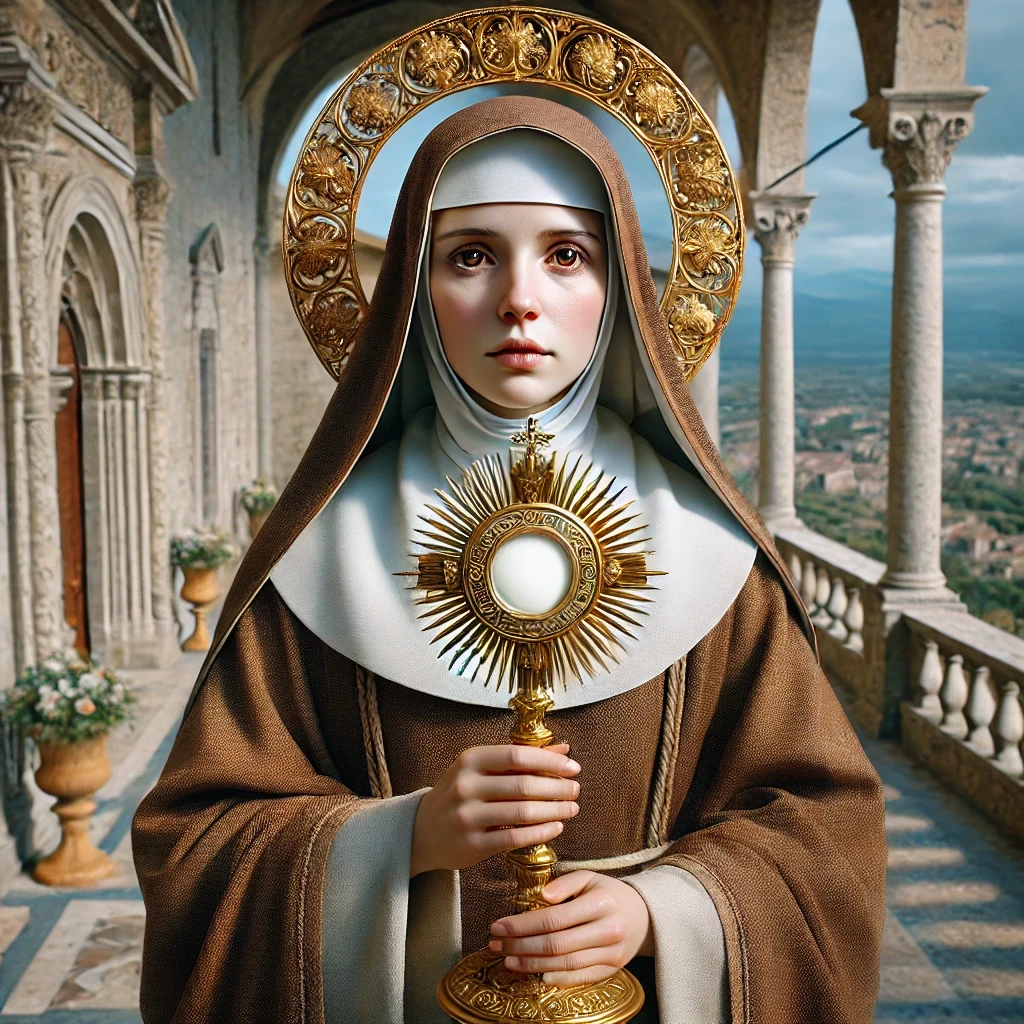 St. Clare of Assisi - Defender of the Eucharist
