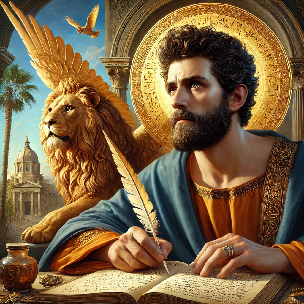 St. Mark the Evangelist - Winged Lion of the Gospel
