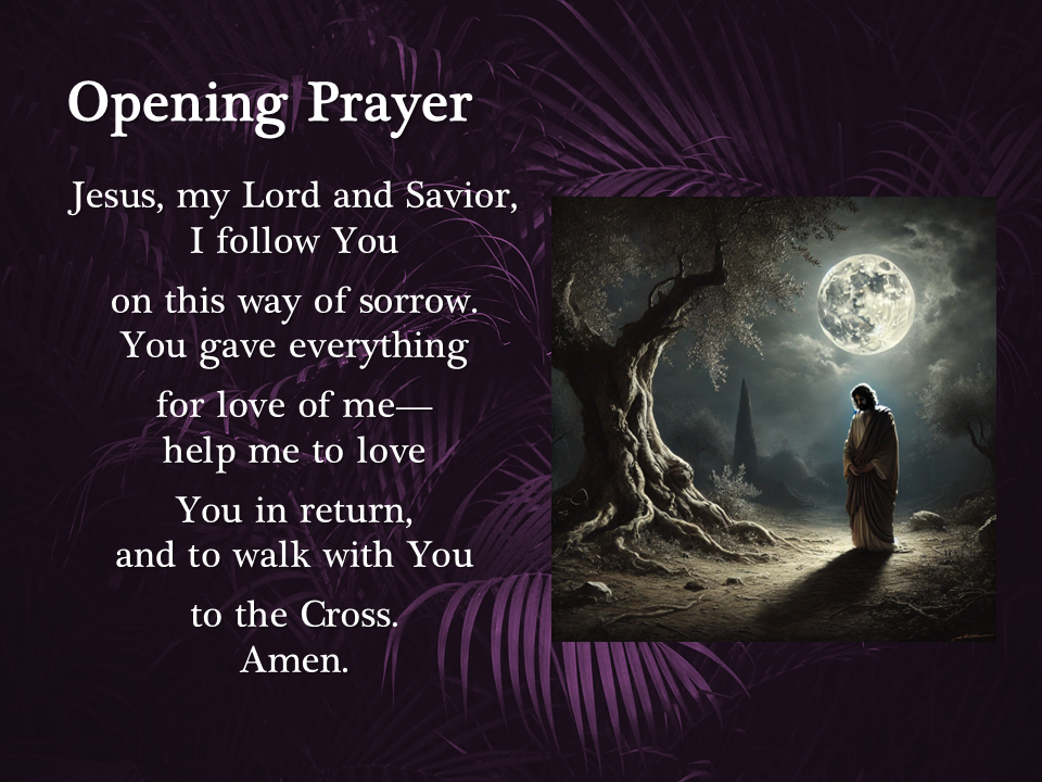 Stations of the Cross Slideshow