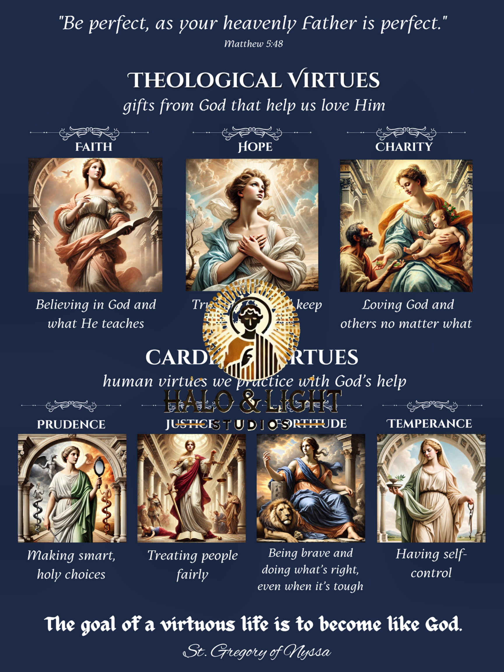 Theological & Cardinal Virtues 