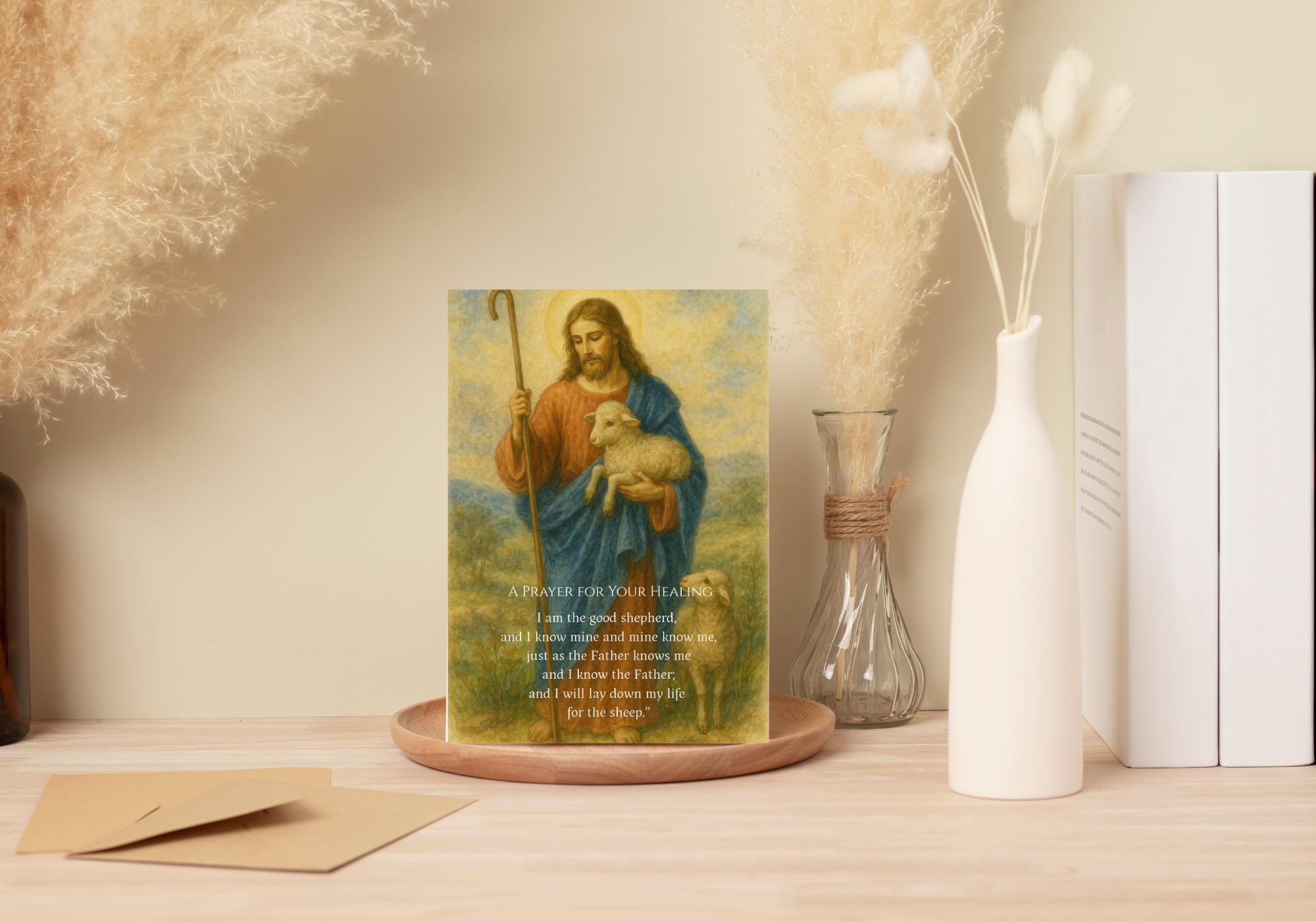 A Prayer for Your Healing | Catholic Spiritual Bouquet & Encouragement Card