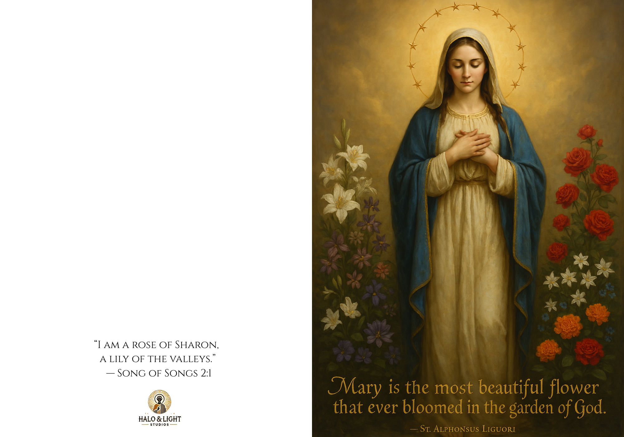 A Marian Spiritual Bouquet | Mary, the Fairest Flower 