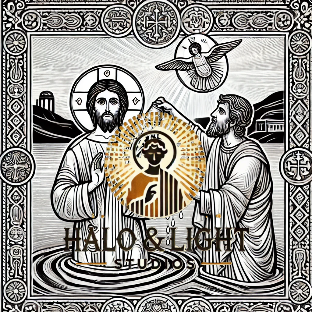 Luminous Mysteries - Coloring Pages with Virtues