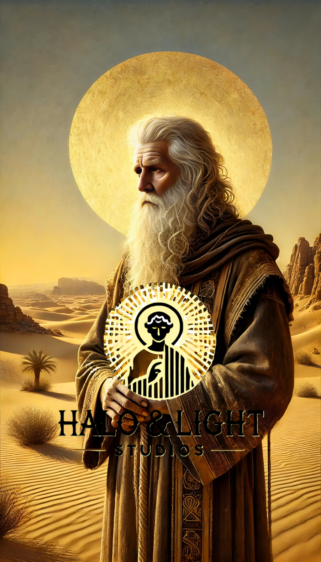St. Arsenius the Great | Desert Father Portrait
