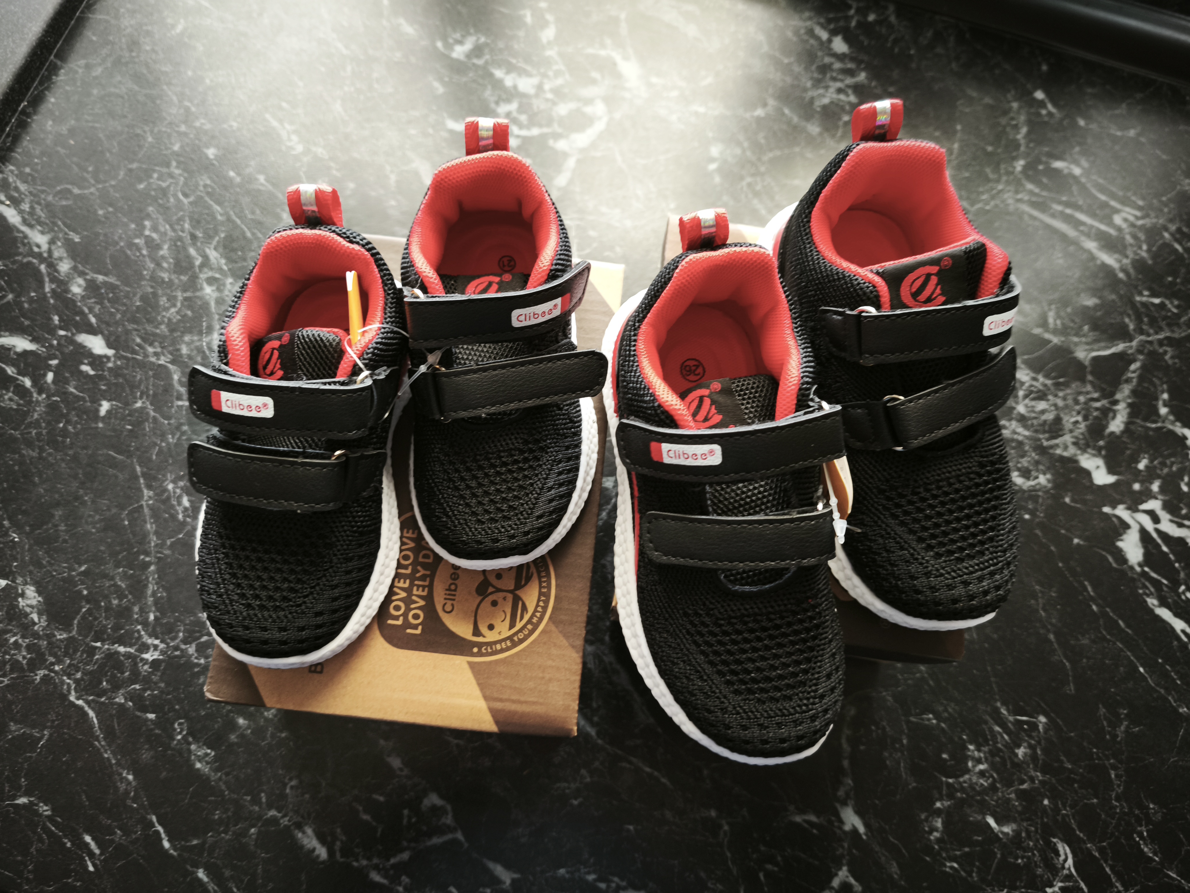 Kvėpuojantis lengvi Clibee kedukai 21-26