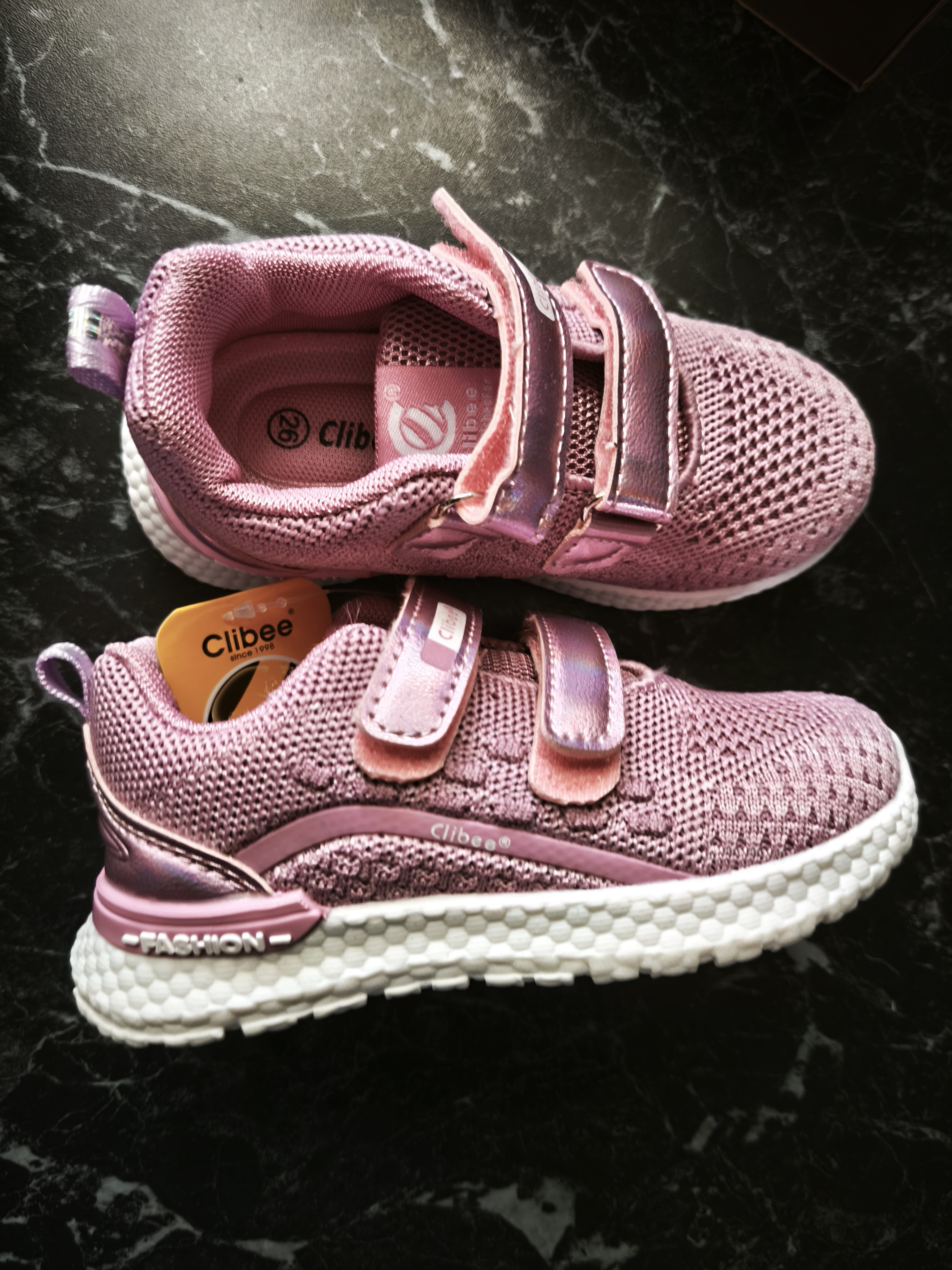 Rožiniai kedukai Clibee 21-26