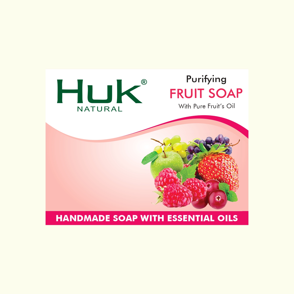 Huk Natural Purifying Fruit Soap
