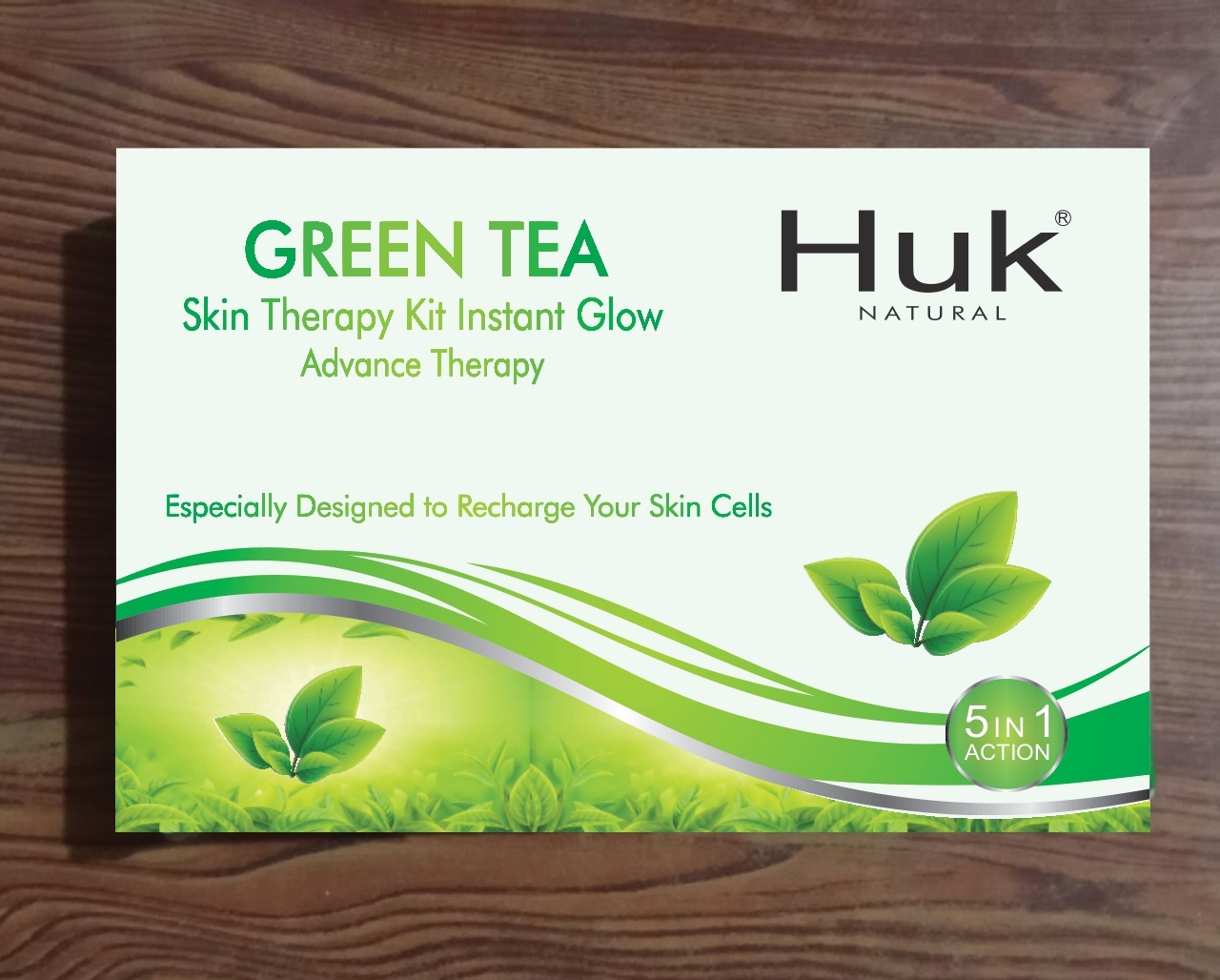 Huk Green Tea Facial Kit