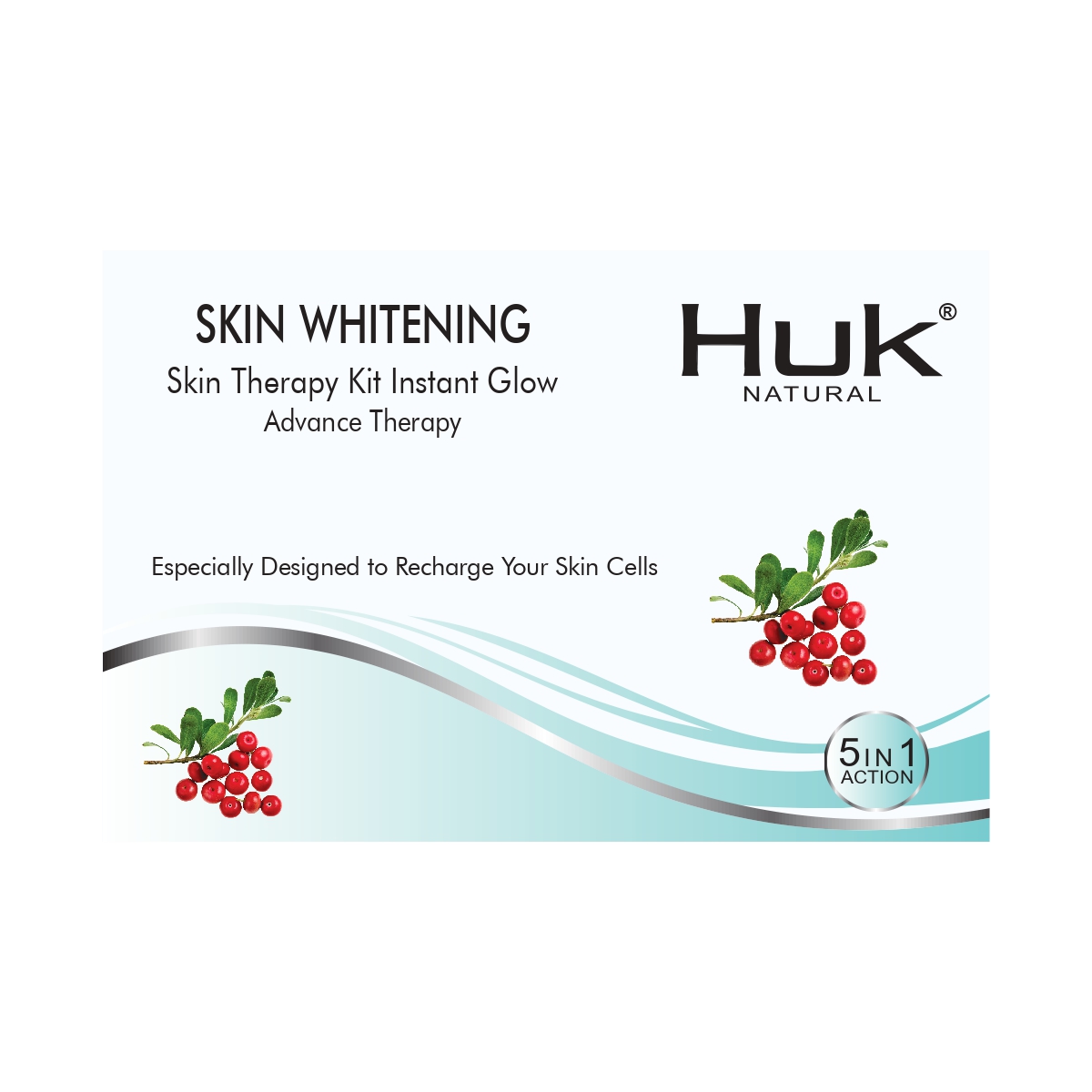 Huk Skin Whitening Facial Kit – Brightening, Hydrating & Glowing Skin Care