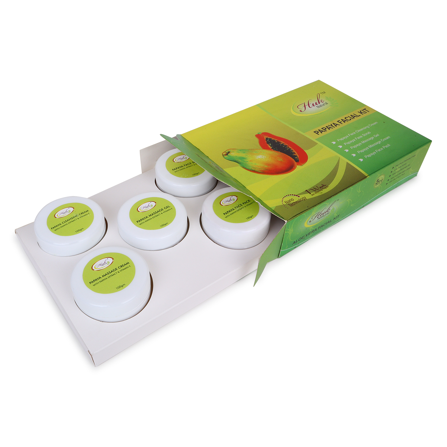 Huk Papaya Facial Kit