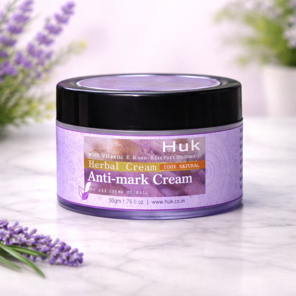 Huk Herbal Anti-Mark Cream | Reduces Pigmentation & Blemishes | 100% Natural Care