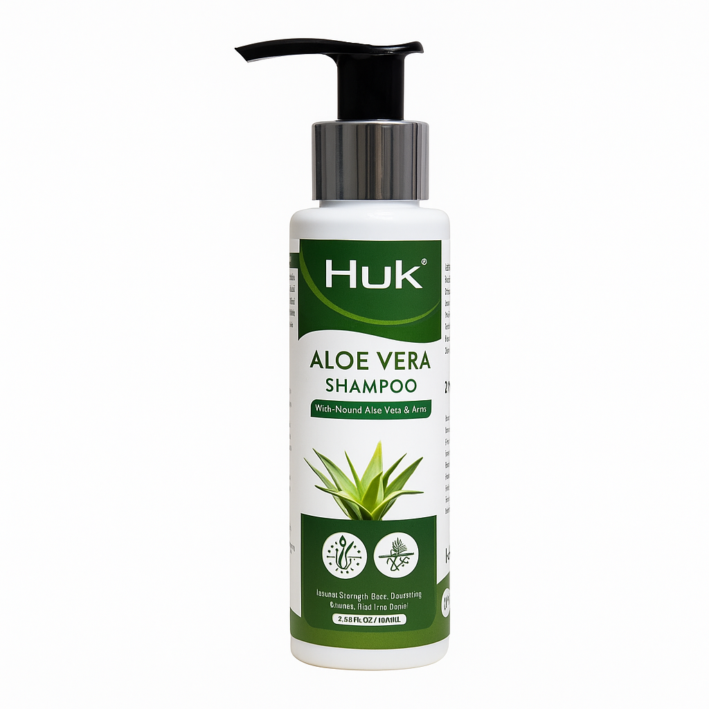 Huk Aloe Vera Shampoo – Soft, Smooth & Healthy Hair