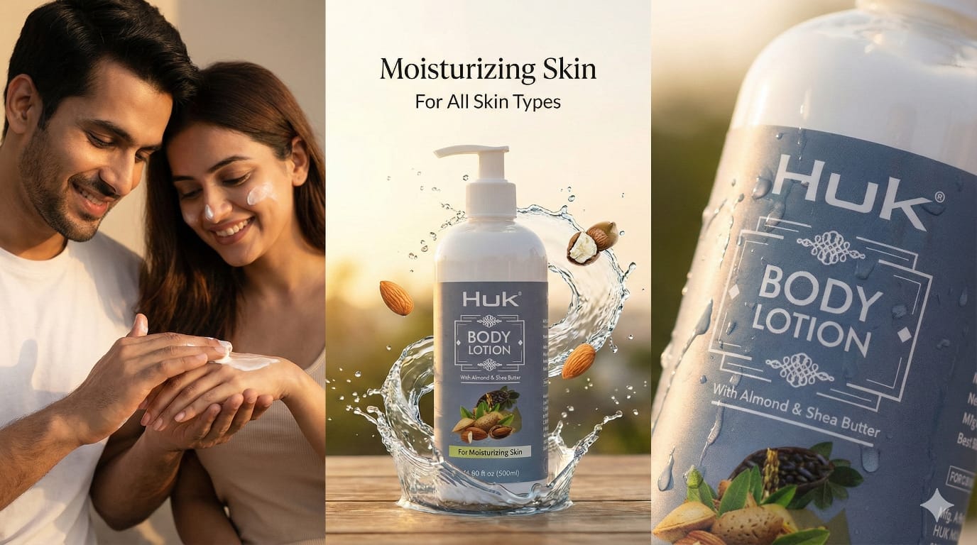 Huk Body Lotion Deep Nourishment for Soft & Glowing Skin