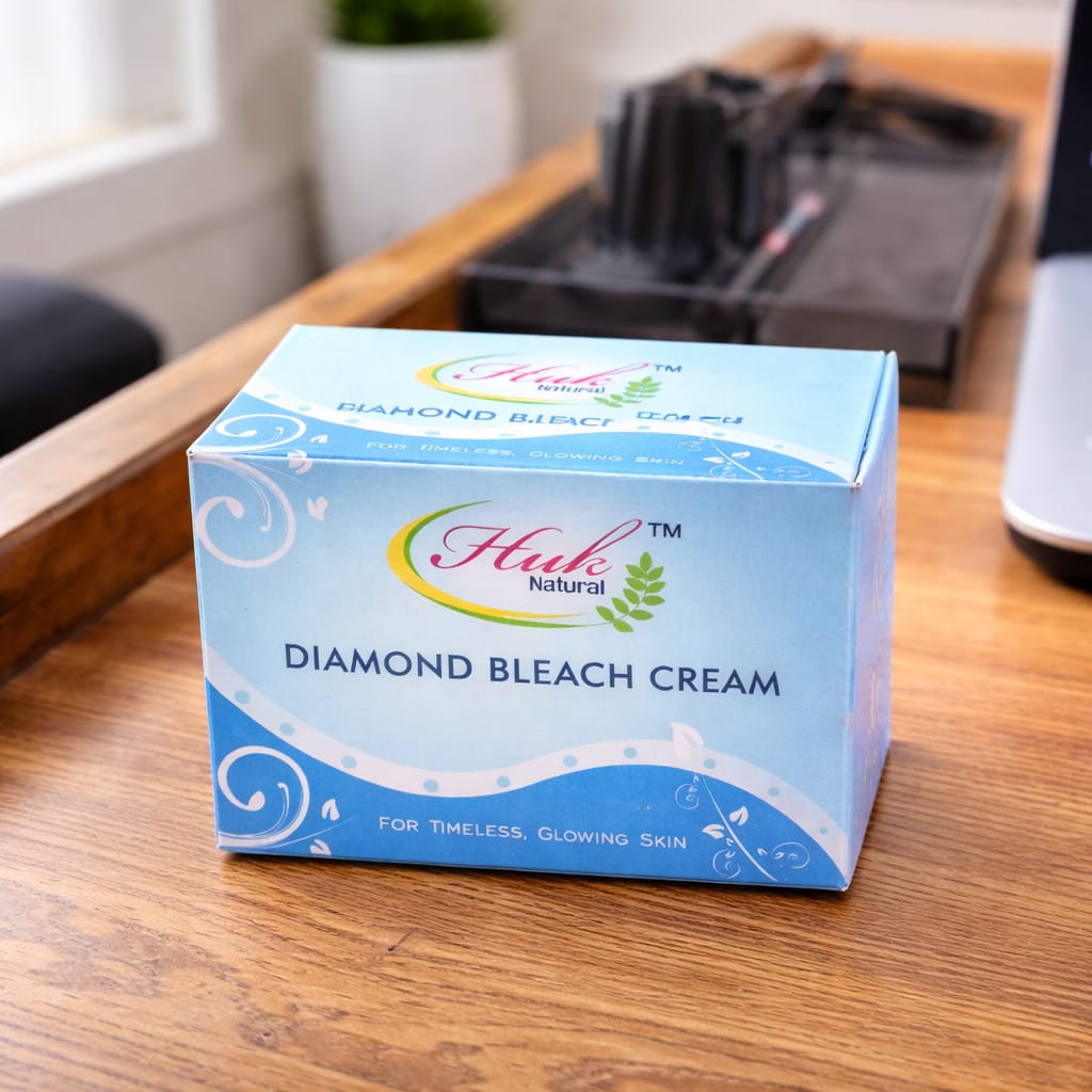 Huk Diamond Bleach Cream – Instant Fairness & Radiant Skin Care
