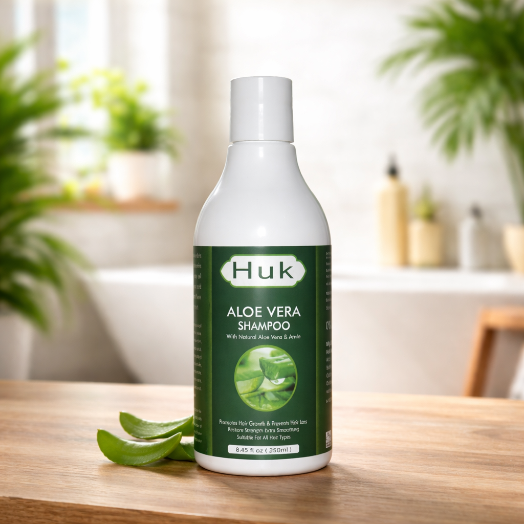 Huk Aloe Vera Shampoo – Soft, Smooth & Healthy Hair