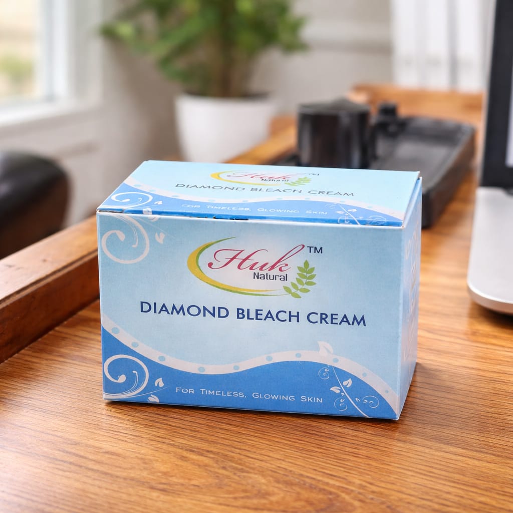 Huk Diamond Bleach Cream – Instant Fairness & Radiant Skin Care