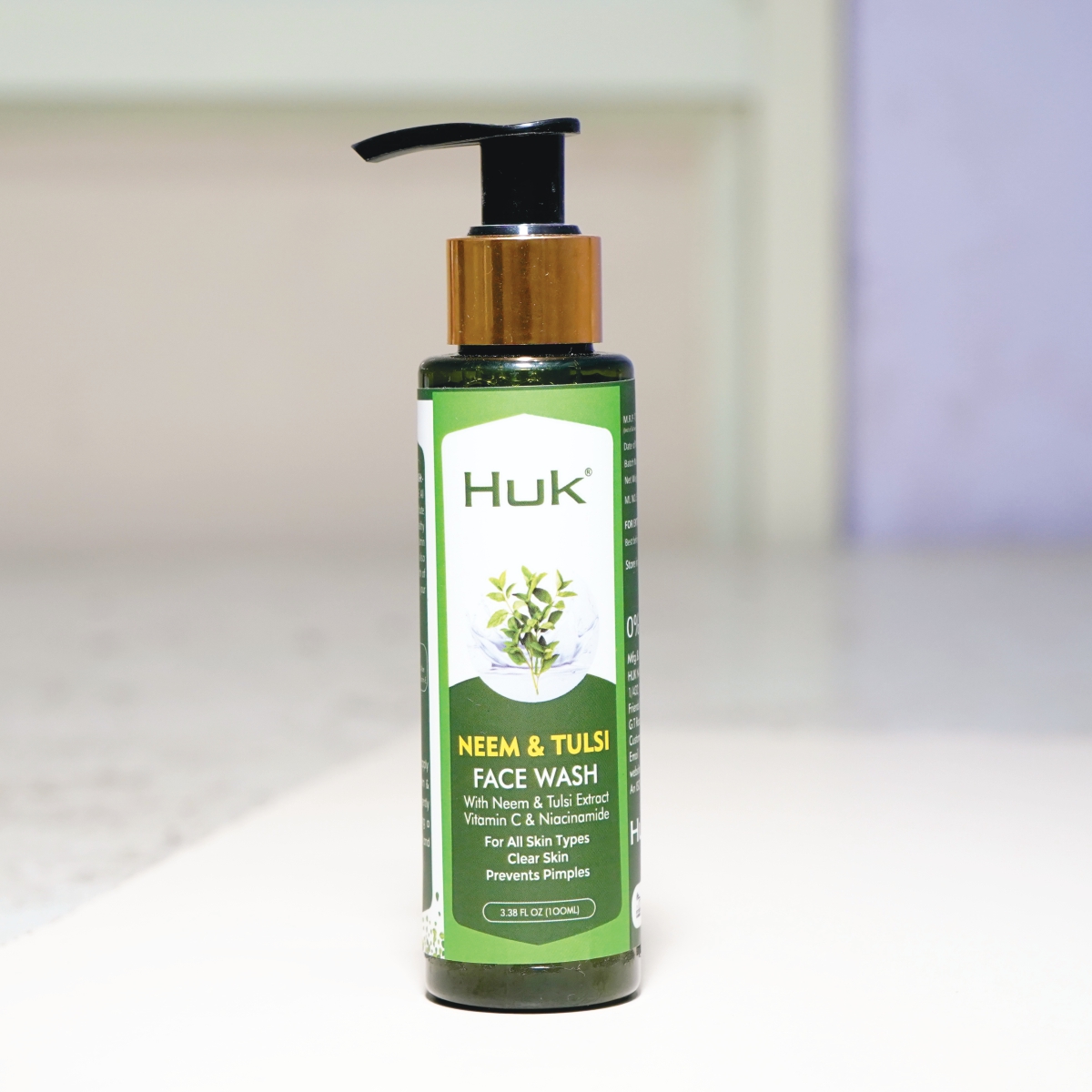 Huk Neem Tulsi Face Wash – Clear, Fresh & Healthy Skin
