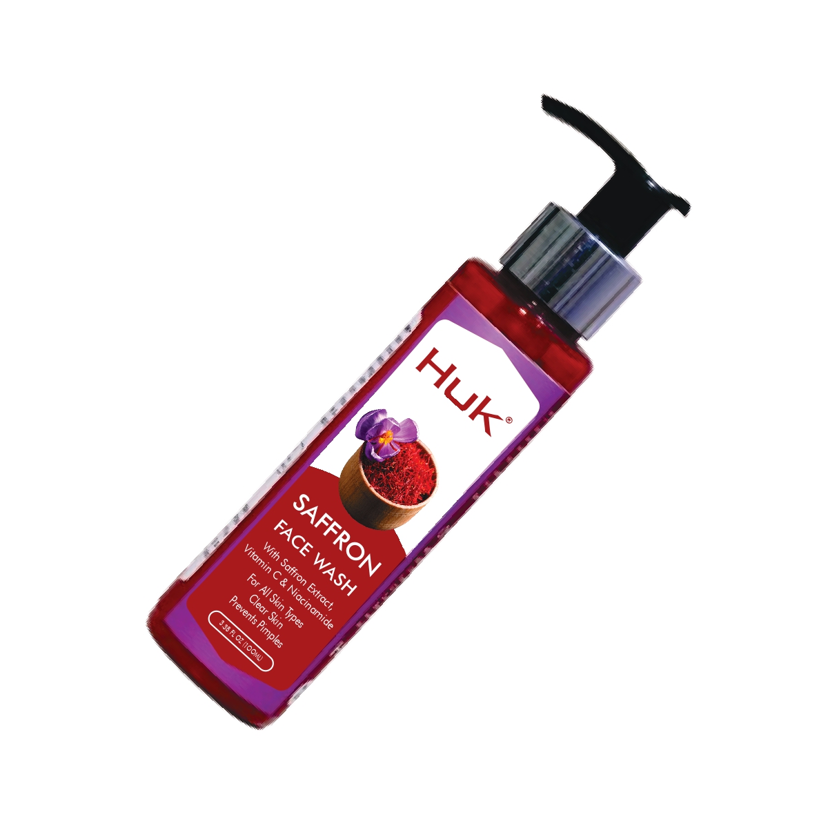 Huk Saffron Face Wash – For Radiant & Glowing Skin