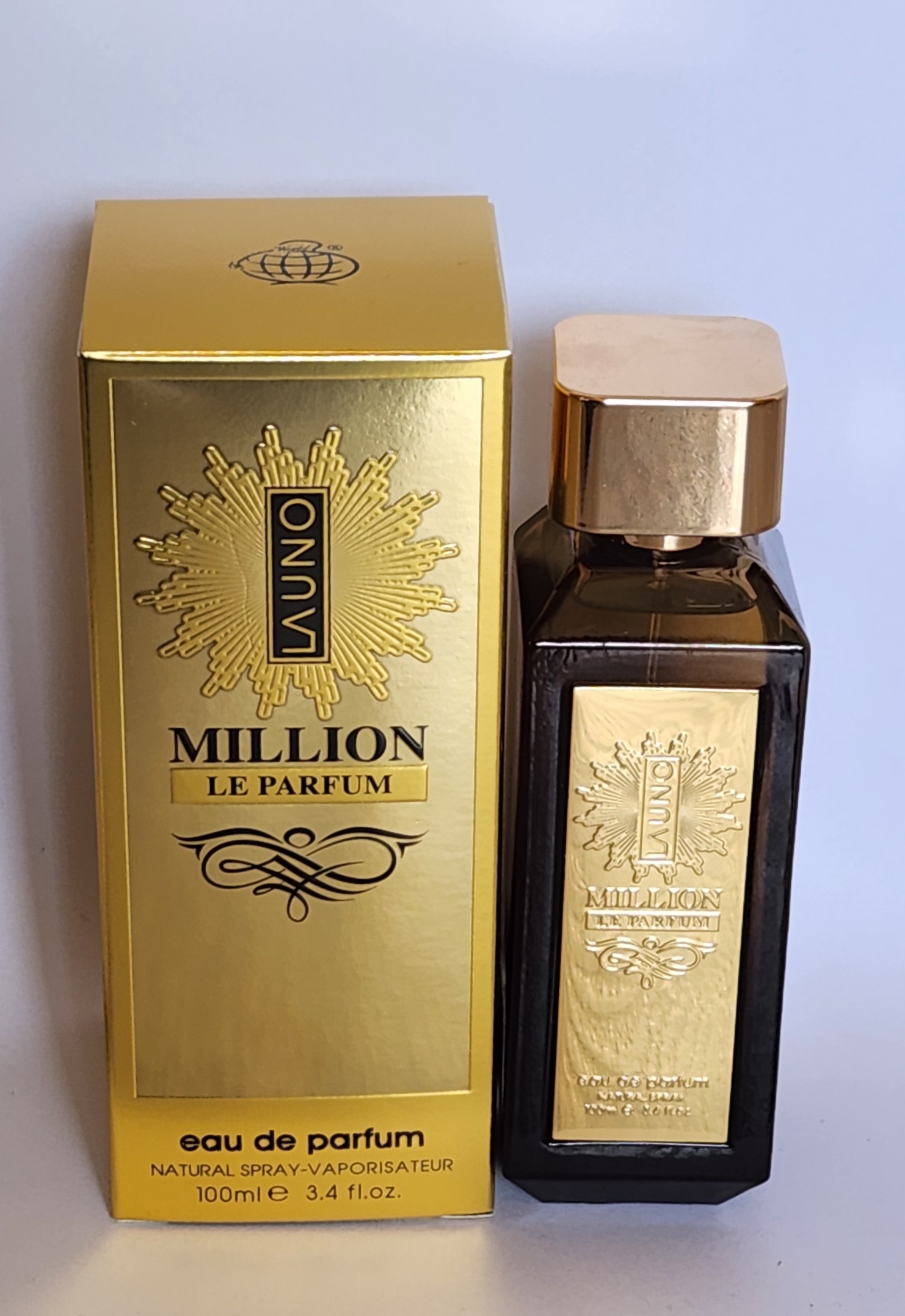 'L'AUNE Million' įkvėptas Paco Rabanne 1 Million Parfum
