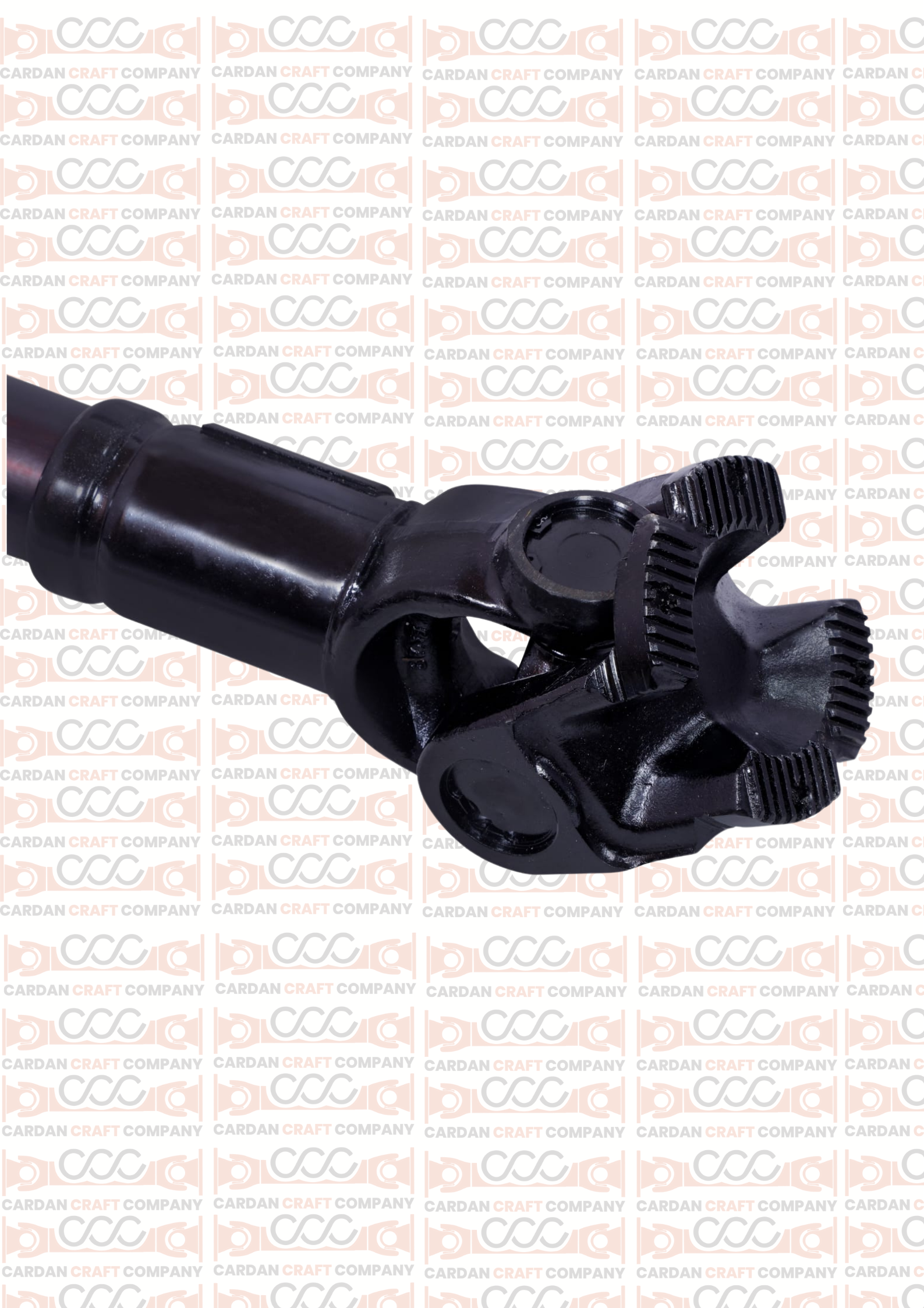 Interaxle Shaft 52x147 with serrated flange and 600mm Length