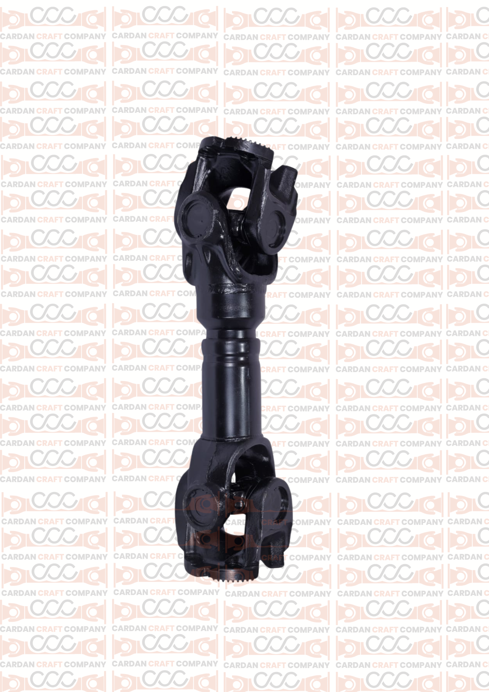 Interaxle Shaft 52x147 with serrated flange and 600mm Length 