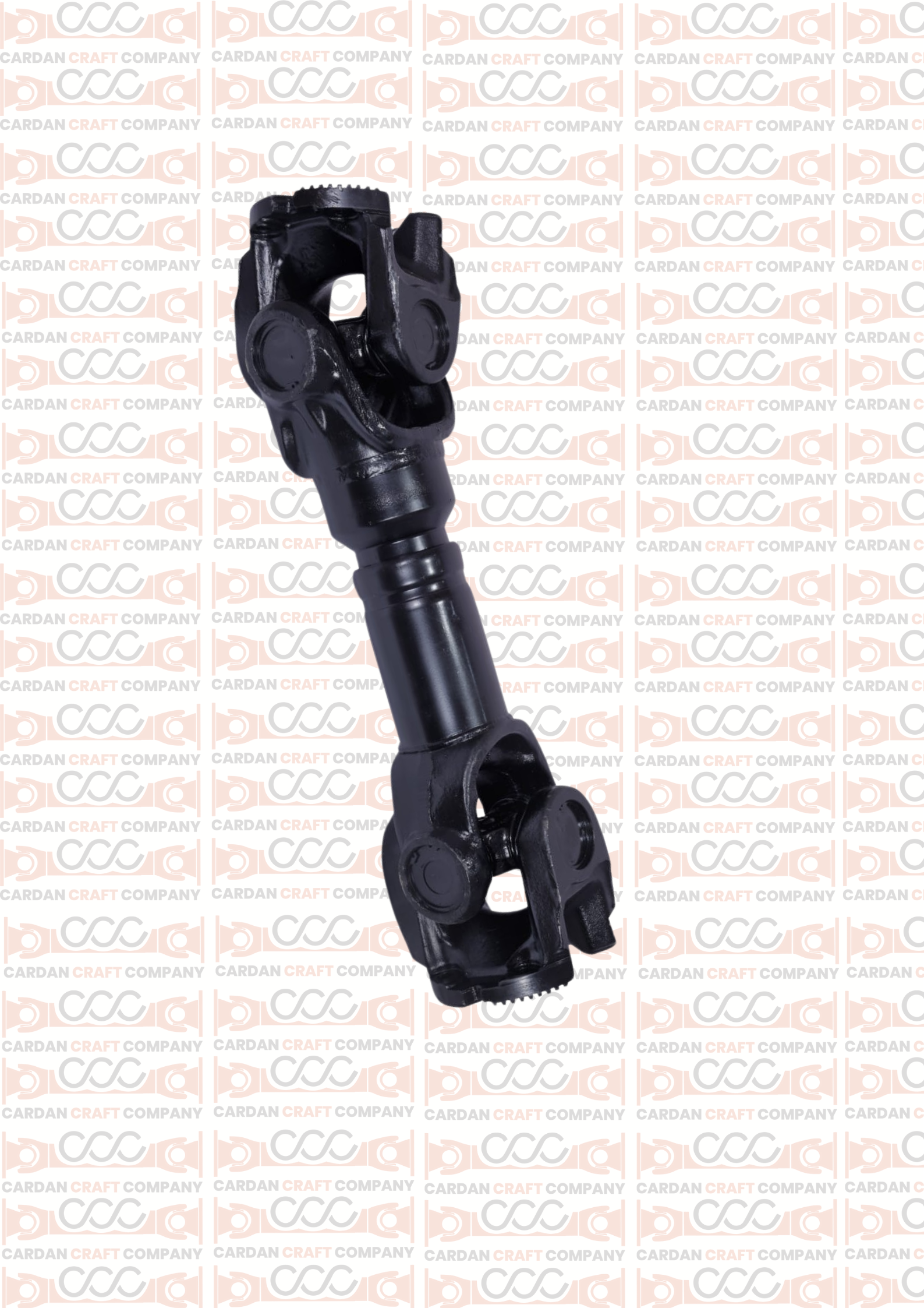 Interaxle Shaft 52x147 with serrated flange and 600mm Length 