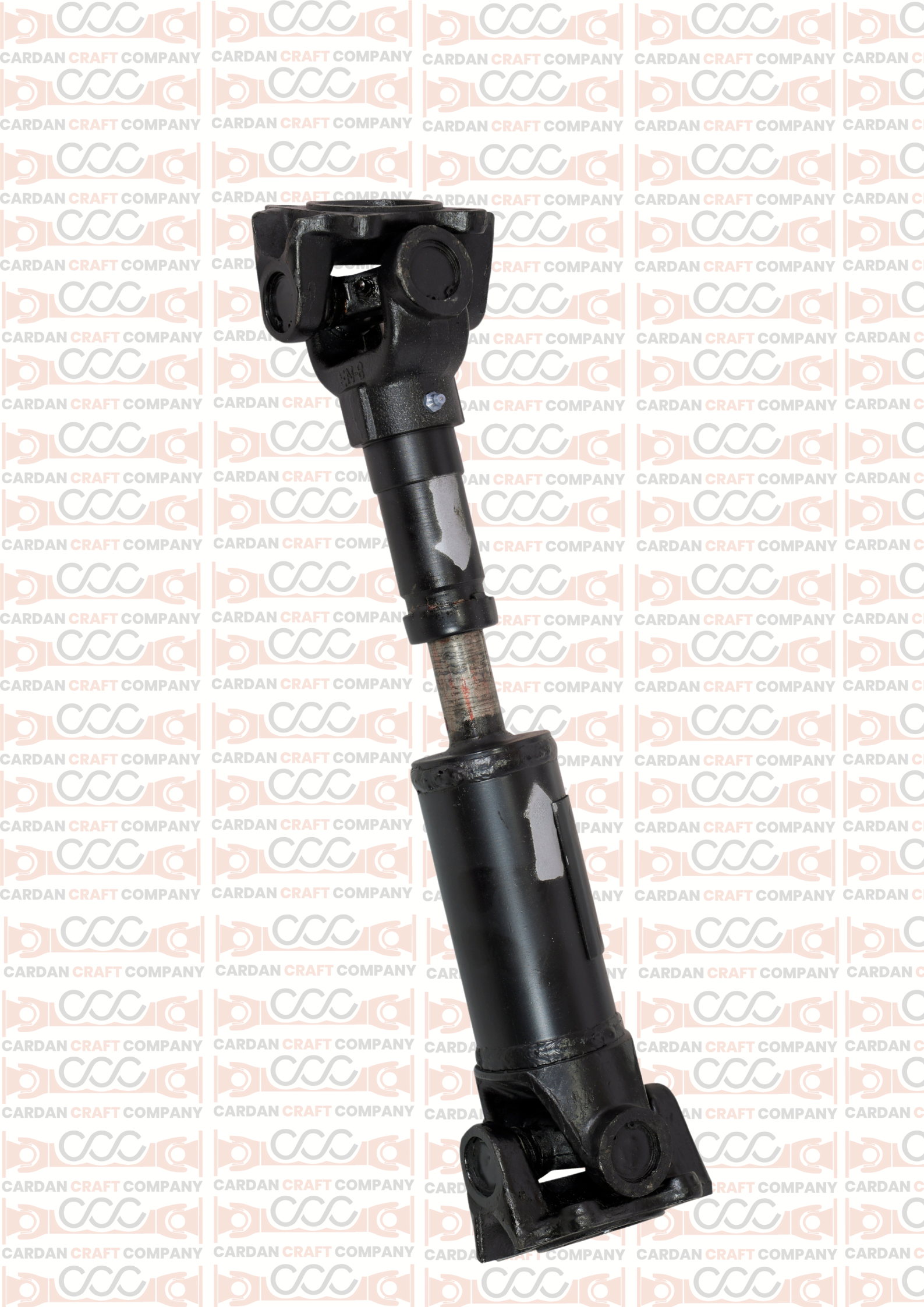 Cardan shaft with rectangular flange