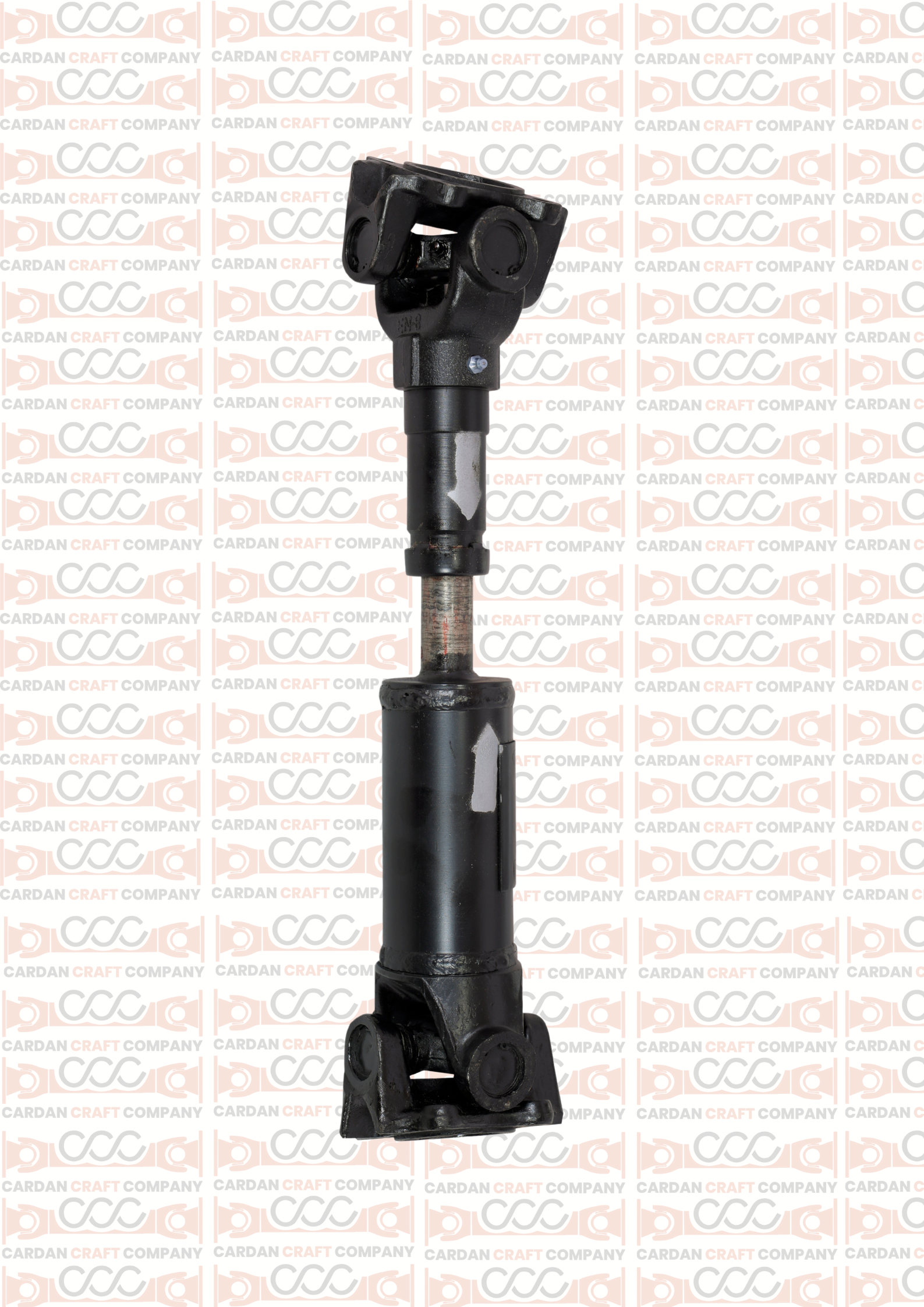 Cardan shaft with rectangular flange