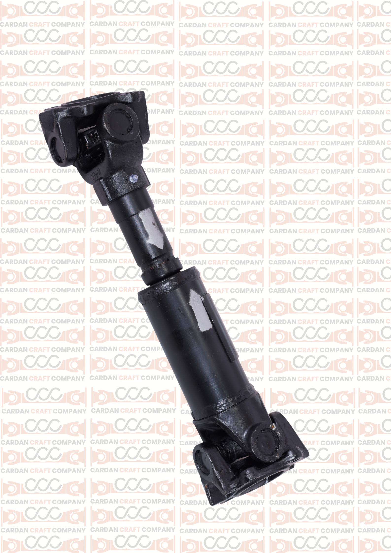 Cardan shaft with rectangular flange