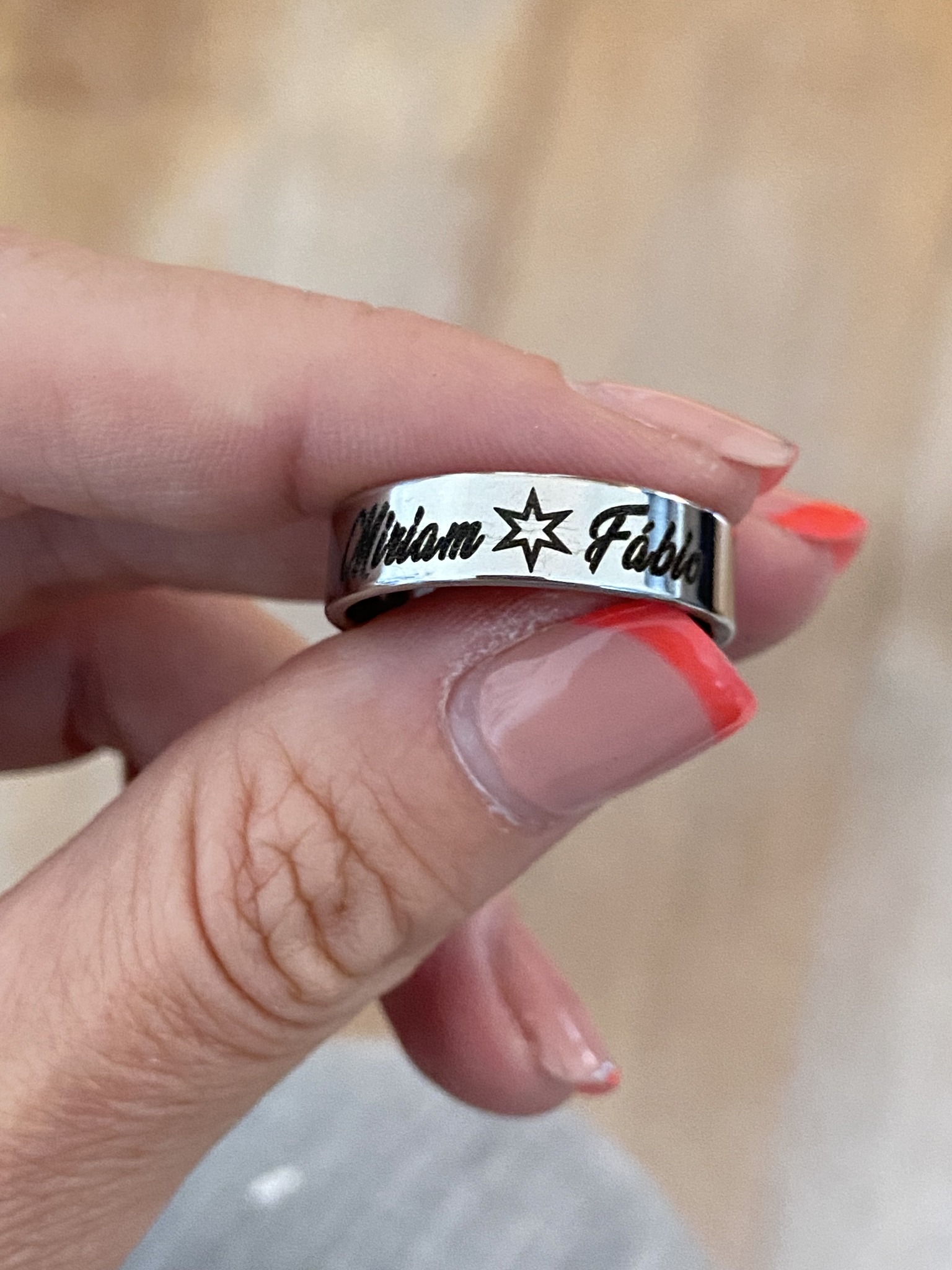 Anel Personalizado 