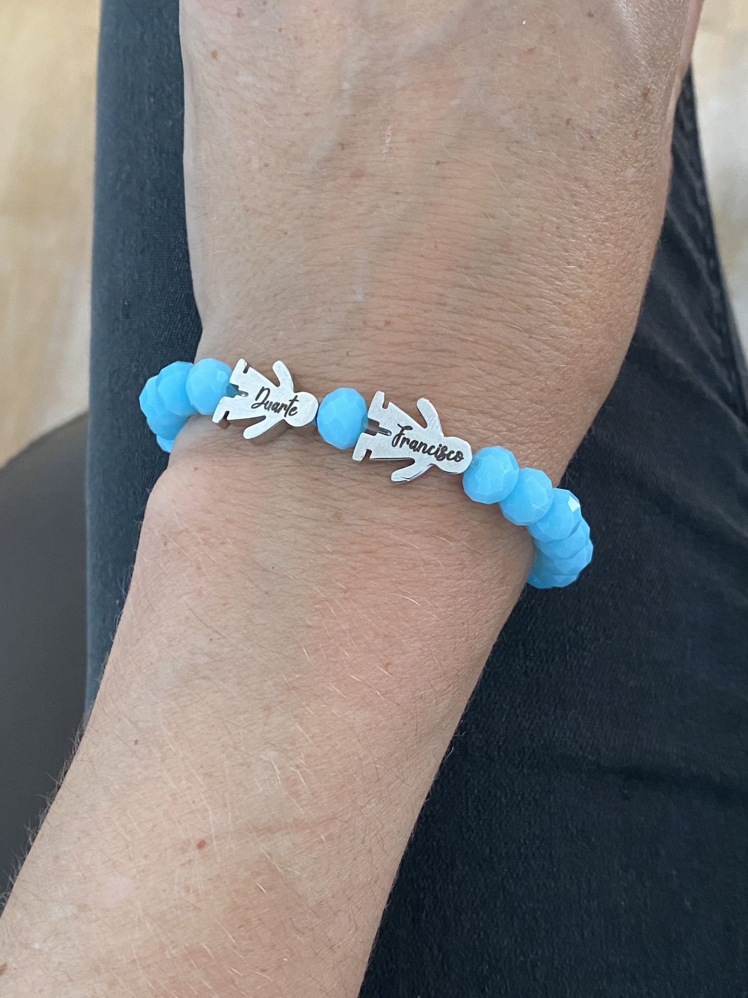 Pulseira de Pérolas Personalizada