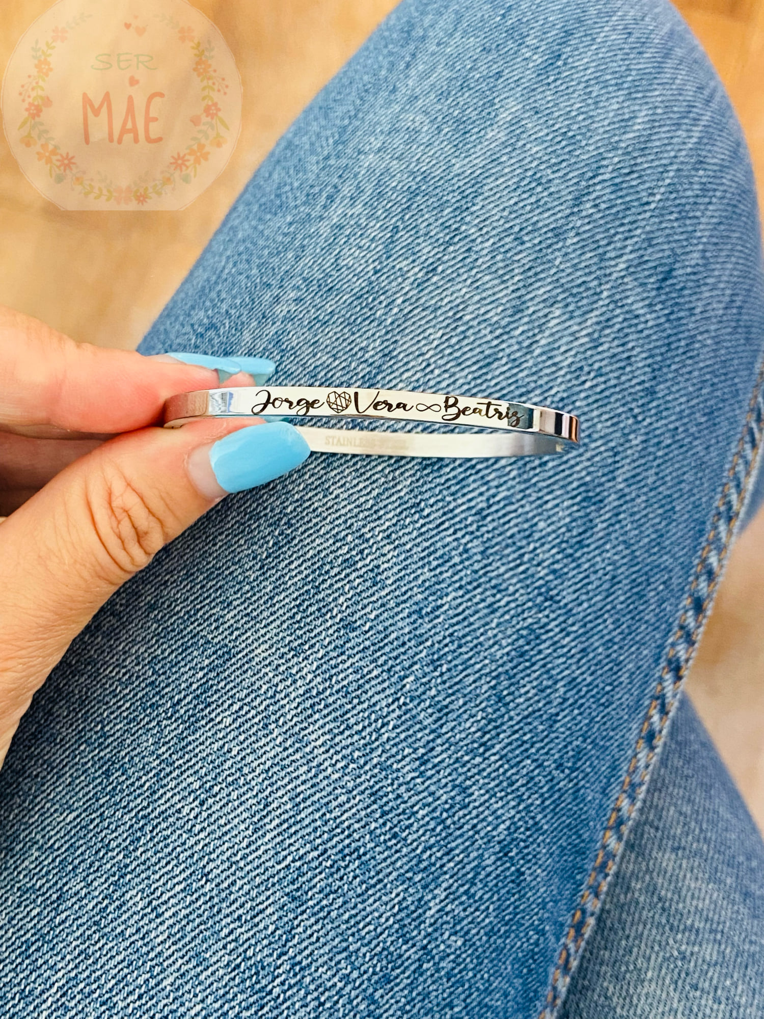 Pulseira Escrava Personalizada
