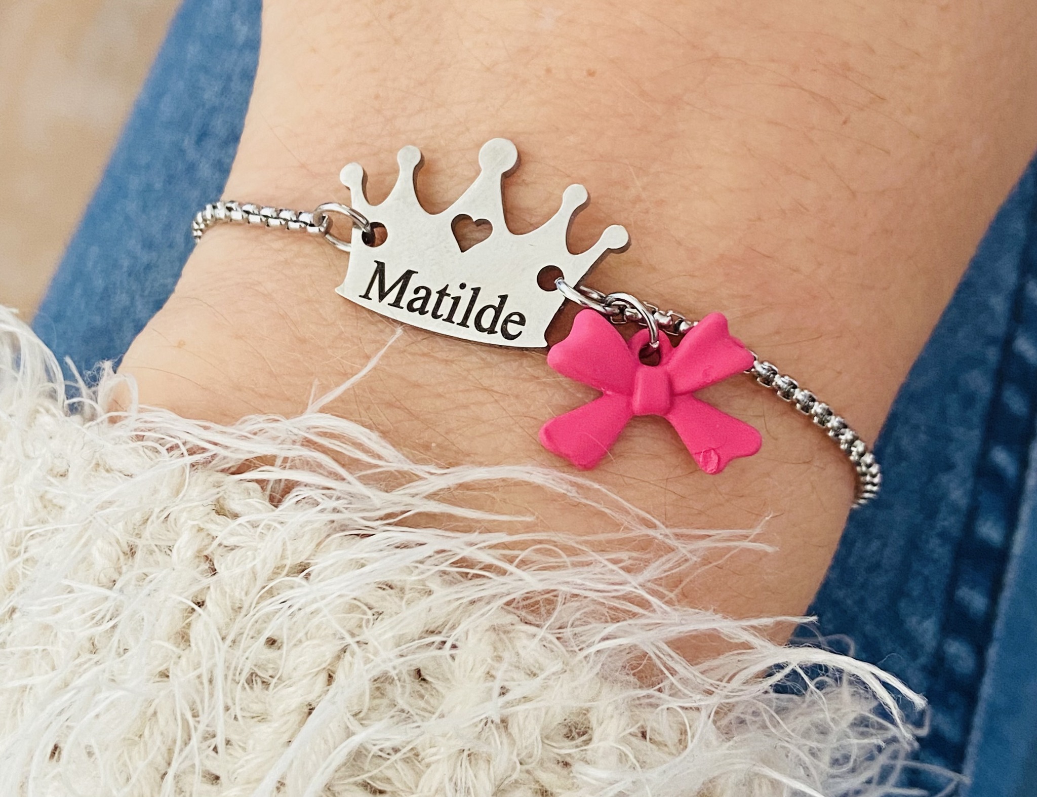 Pulseira Coroa Personalizada