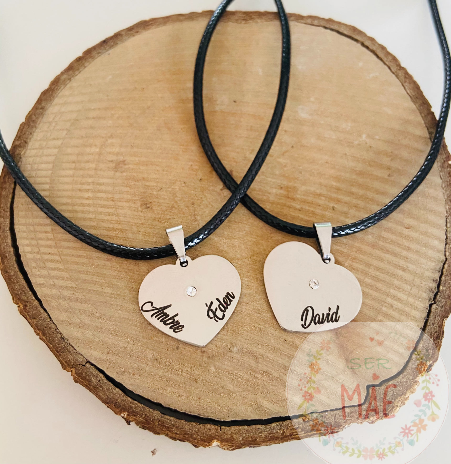 Colar com Coração Personalizado