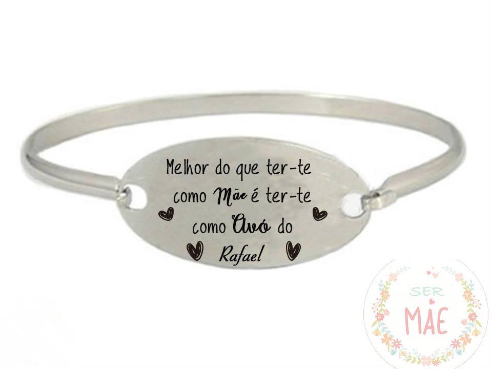 Pulseira Oval Personalizada