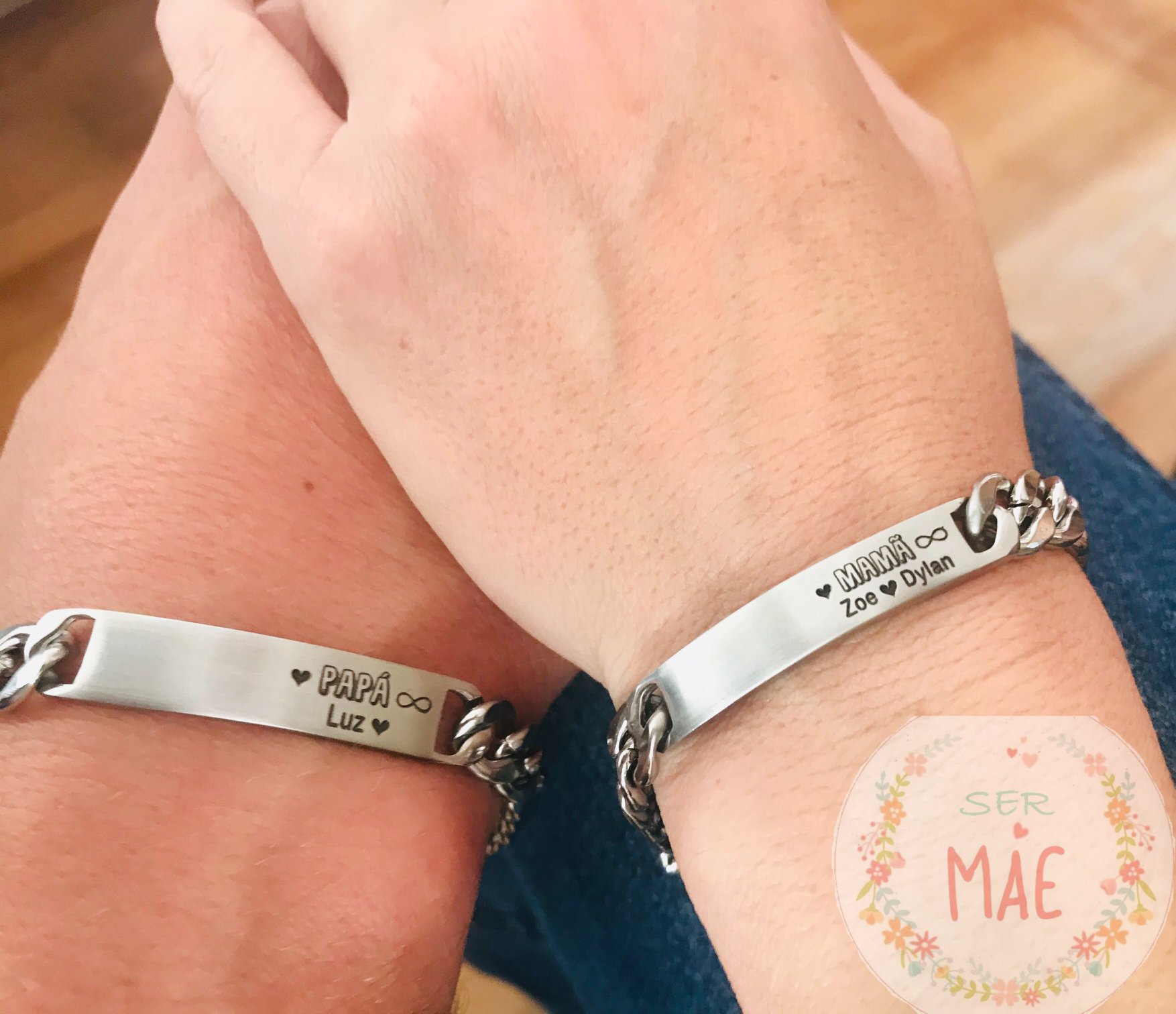 Pulseira Aço Personalizada