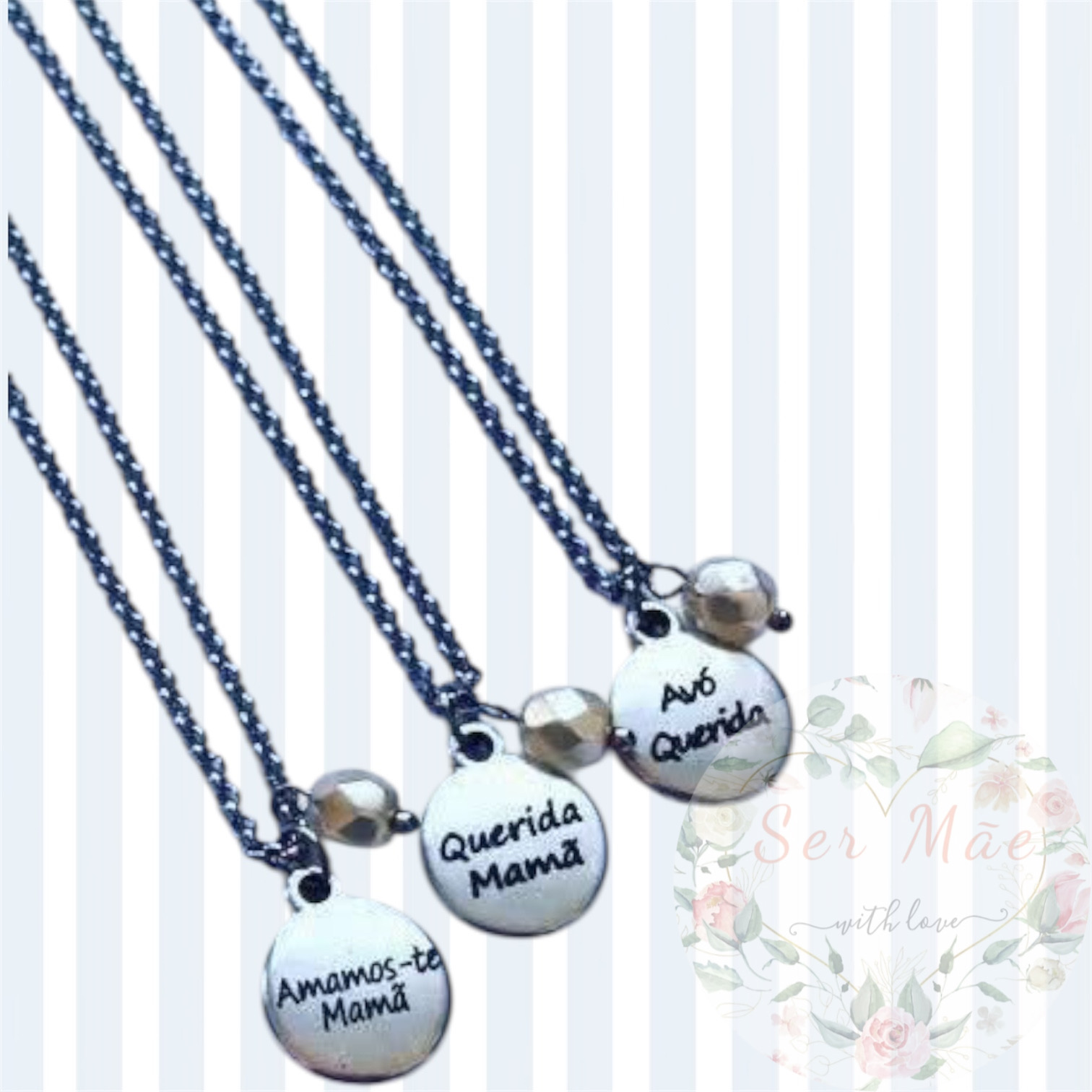 Colar Coração/Medalha