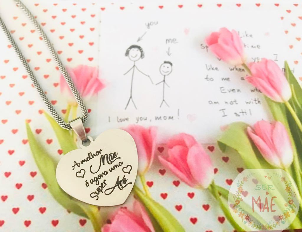 Colar com Coração Personalizado